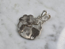 Load image into Gallery viewer, Womens Vintage Estate Sterling Silver "BEST FRIEND" Pendant 3.6g E7118