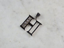 Load image into Gallery viewer, Womens Sterling Silver Initial Letter " H " Pendant 1.3g E7121