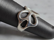 Load image into Gallery viewer, Womens Vintage Estate Sterling Silver Modernist Butterfly Ring 6.6g E7126