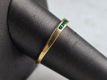 Load image into Gallery viewer, Womens Vintage Estate 14K Yellow Gold Emerald Ring 1.7g E7153
