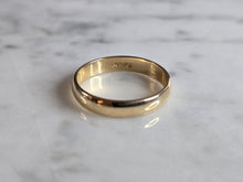 Load image into Gallery viewer, Womens Vintage Estate 14k Gold Wedding Ring Band, 2.5g E7161