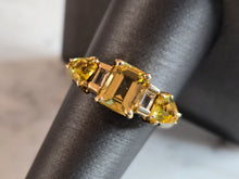 Load image into Gallery viewer, Womens Vintage Estate 14K Gold Beryl Ring 3.8g E7187