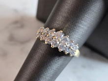 Load image into Gallery viewer, Womens Vintage Estate 14K Yellow Gold Diamond Ring 3.9g #E7189