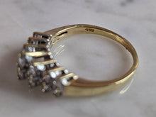 Load image into Gallery viewer, Womens Vintage Estate 14K Yellow Gold Diamond Ring 3.9g #E7189