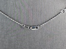Load image into Gallery viewer, Womens Sterling Silver Religious Cross Pendant Necklace 7.5g E7192