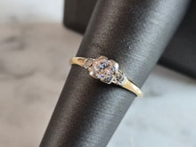 Load image into Gallery viewer, Womens Vintage Estate 14k Gold Diamond Engagement Ring 2.0g #E7199