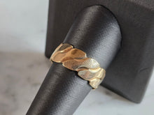 Load image into Gallery viewer, Mens Vintage Estate 14k Yellow Gold Wedding Band Ring 6.7g #E7205