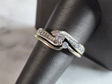 Load image into Gallery viewer, Womens Vintage Estate 14K White Gold Diamond Engagement Ring, 7.1g E7215