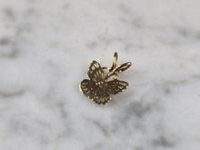 Load image into Gallery viewer, Womens Vintage Estate 14K Gold Filigree Butterfly Pendant 0.4g #E7220