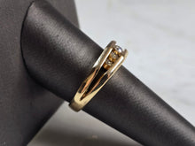 Load image into Gallery viewer, Mens Vintage Estate 14K Yellow Gold Diamond Ring 7.9g E7222