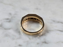 Load image into Gallery viewer, Mens Vintage Estate 14K Yellow Gold Diamond Ring 7.9g E7222