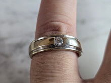 Load image into Gallery viewer, Womens Vintage Estate 14K Yellow Gold Diamond Ring, 7.5g E7226