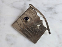 Load image into Gallery viewer, Womens Vintage Estate Sterling Silver Modernist Brooch 8.4g E7231