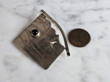 Load image into Gallery viewer, Womens Vintage Estate Sterling Silver Modernist Brooch 8.4g E7231