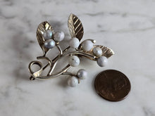 Load image into Gallery viewer, Womens Vintage Estate Sterling Silver Modernist Brooch 9.4g E7232