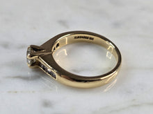 Load image into Gallery viewer, Womens Vintage Estate 14K Gold Krementz Diamond Ring, 4.6g E7241
