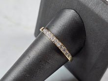 Load image into Gallery viewer, Womens Vintage Estate 10k Yellow Gold Diamond Ring 1.8g #E7242