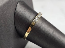 Load image into Gallery viewer, Womens Vintage Estate 10k Yellow Gold Diamond Ring 1.8g #E7242