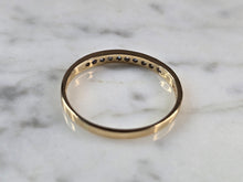 Load image into Gallery viewer, Womens Vintage Estate 10k Yellow Gold Diamond Ring 1.8g #E7242