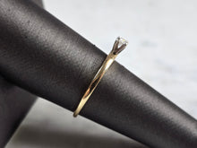 Load image into Gallery viewer, Womens Vintage Estate 14k Gold Diamond Artcarved Engagement Ring 1.9g #E7249