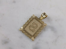 Load image into Gallery viewer, Womens Sterling Silver Gold Tone Initial Letter " S " Pendant 1.3g E7259