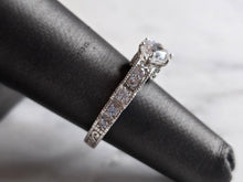 Load image into Gallery viewer, Womens Estate Sterling Silver Vanna K CZ Ring 4.4g E7268