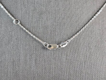 Load image into Gallery viewer, Womens Sterling Silver Aquarius Zodiac Pendant Necklace 3.5g E7290