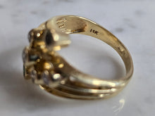 Load image into Gallery viewer, Womens Vintage Estate 14k Yellow Gold Multi-Stone Ring 8.0g E7299