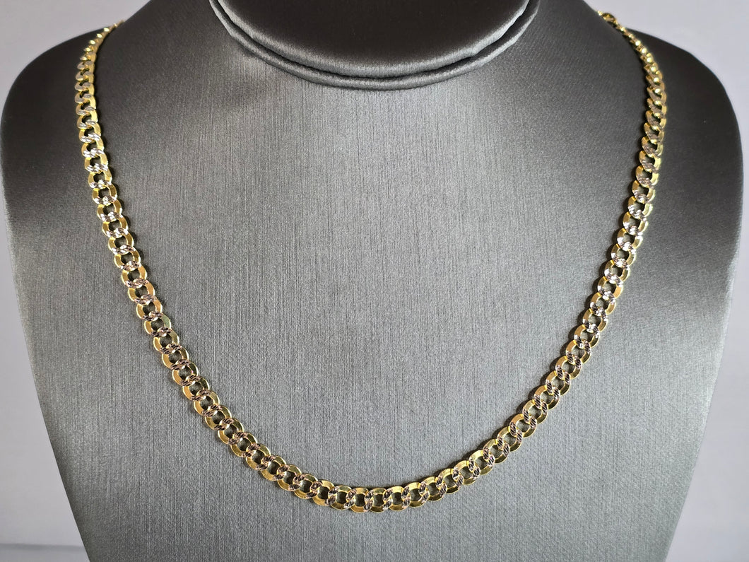 Vintage Estate 14K Yellow Gold Chain Necklace 20.2g E7331