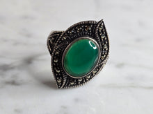 Load image into Gallery viewer, Womens Vintage Estate Sterling Silver Modernist Ring 6.7g E7339