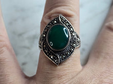 Load image into Gallery viewer, Womens Vintage Estate Sterling Silver Modernist Ring 6.7g E7339