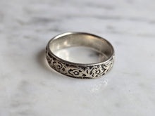 Load image into Gallery viewer, Womens Vintage Estate Sterling Silver Modernist Ring 3.2g E7352