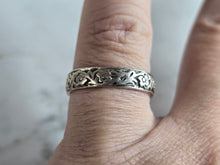 Load image into Gallery viewer, Womens Vintage Estate Sterling Silver Modernist Ring 3.2g E7352