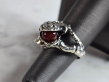 Load image into Gallery viewer, Womens Vintage Estate Sterling Silver Floral Ring 8.9g E7362