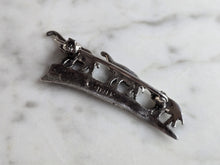 Load image into Gallery viewer, Womens Vintage Estate Sterling Silver Elephant Brooch 4.1g E7365