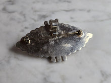 Load image into Gallery viewer, Womens Vintage Estate Sterling Silver Modernist Brooch 19.5g E7369