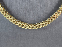 Load image into Gallery viewer, Womens Vintage Estate 10K Yellow Gold Franco Chain Necklace 37.0g E7376