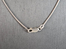 Load image into Gallery viewer, Womens Vintage Estate Sterling Silver CZ Heart Pendant Necklace 12.3g E7404