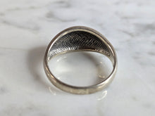 Load image into Gallery viewer, Womens Vintage Estate Sterling Silver Modernist Ring 4.0g E7420