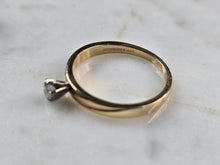 Load image into Gallery viewer, Womens Vintage Estate 14k Gold Artcarved Diamond Ring 1.9g #E7426