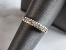 Load image into Gallery viewer, Womens Vintage Estate 14K White Gold Diamond Ring, 2.4g E7445
