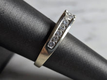 Load image into Gallery viewer, Womens Vintage Estate 14K White Gold Diamond Ring, 5.7g E7457