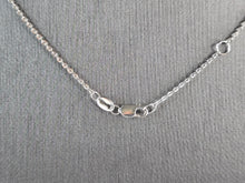 Load image into Gallery viewer, Womens Sterling Silver Blue Opal Fish Pendant Necklace 6.4g E7480