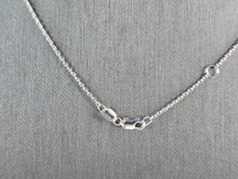 Load image into Gallery viewer, Womens Sterling Silver Opal Fish Pendant Necklace 6.4g E7482