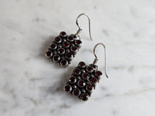 Load image into Gallery viewer, Womens Vintage Estate Sterling Silver Amethyst Earrings 9.2g E7483