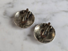 Load image into Gallery viewer, Womens Vintage Estate Sterling Silver Southwestern Earrings 6.1g E7484
