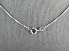 Load image into Gallery viewer, Womens Estate Sterling Silver Natural Aquamarine Pendant Necklace 7.2g E7519