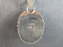 Load image into Gallery viewer, Womens Vintage Estate Sterling Silver Tiger's Eye Pendant Necklace 19.8g E7522