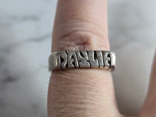Load image into Gallery viewer, Womens Vintage Estate Sterling Silver " DAYLIA " Ring 4.6g E7538