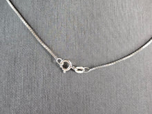 Load image into Gallery viewer, Womens Estate Sterling Silver Heart CZ Pendant W/ Necklace 9.2g E7556